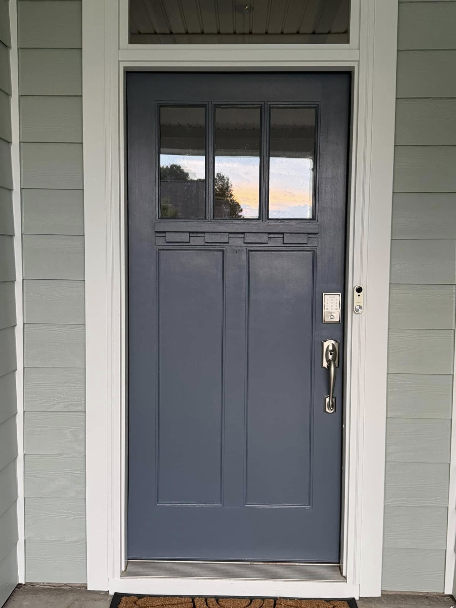 exterior door painting charleston